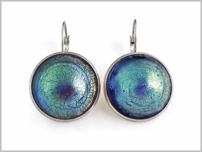 Abby Boucles d'oreilles Verre Murano