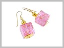 Pauline Boucles d'oreilles Verre Murano