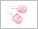 Tanis Boucles d'oreilles Verre Murano