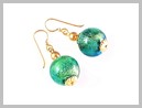 Bosphore Boucles d'oreilles Verre Murano