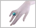 Artemis Bague Verre Murano