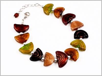 Avalon Bracelet Verre Murano