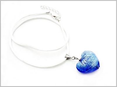 Cassandre Pendentif Verre Murano