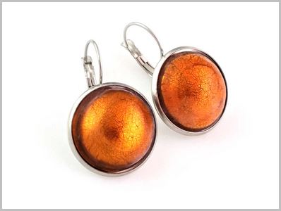 Cayao Boucles d'oreilles Verre Murano