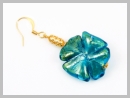 Laguna Boucles d'oreilles Verre Murano