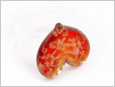 Aubade Bague Verre Murano