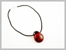 Coccinella Pendentif Verre Murano