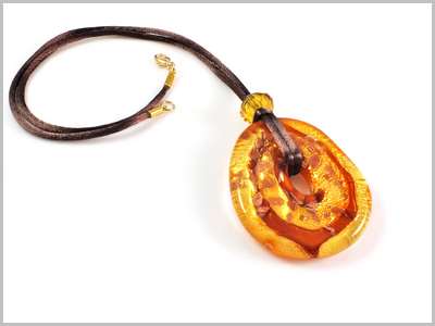 Damia Pendentif Verre Murano