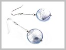 Louise Boucles d'oreilles Verre Murano