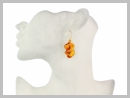 Amberia Boucles d'oreilles Verre Murano