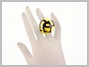 Channel Bague Verre Murano