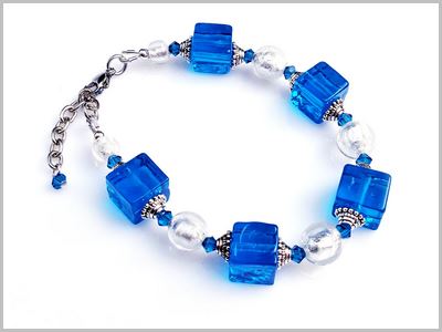 Cyclades Bracelet Verre Murano