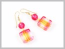 Graziela Boucles d'oreilles Verre Murano