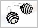 Soho Boucles d'oreilles Verre Murano