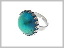 Artemis Bague Verre Murano