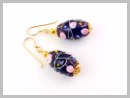 Riva Boucles d'oreilles Verre Murano