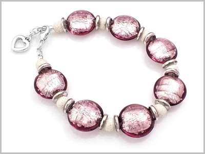 Nymphea Bracelet Verre Murano