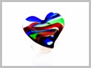 Love Bague Verre Murano