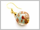 Marly Boucles d'oreilles Verre Murano