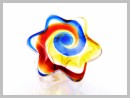 Star Bague Verre Murano