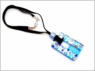 Thammy Pendentif Verre Murano